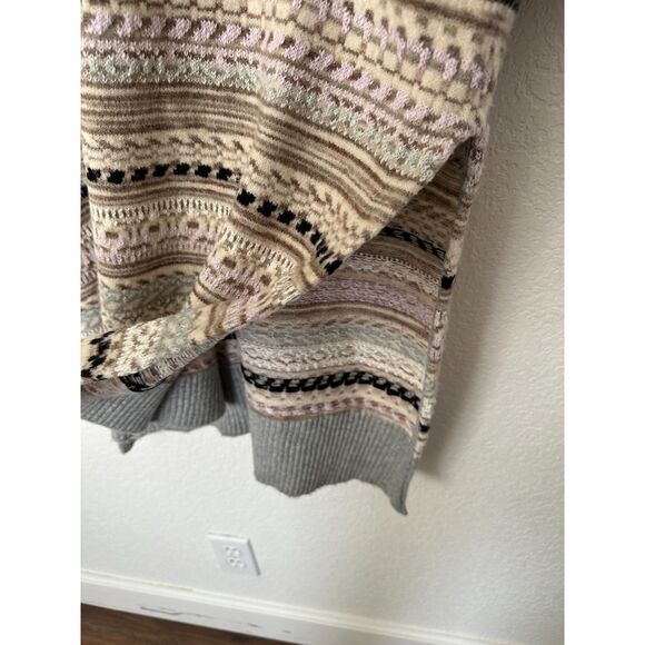 Anthropologie Daily Practice Dress Sweater Detachable Turtleneck Boho NWT Small - Picture 8 of 15